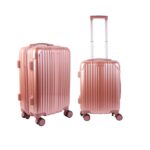 Set de 2 Valises Trolley Rigide "PARIS" Moyenne +Cabine