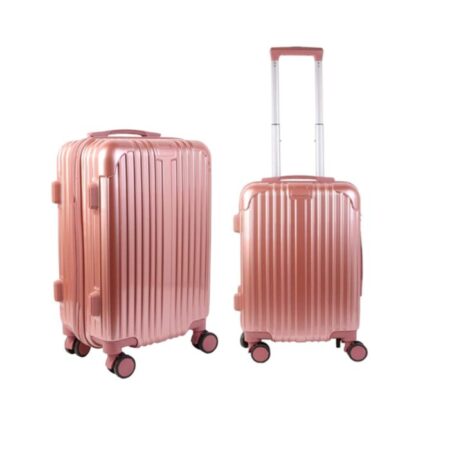 Set de 2 Valises Trolley Rigide "PARIS" Moyenne +Cabine