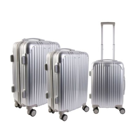 Set De 3 Valises Trolley Rigide "PARIS"