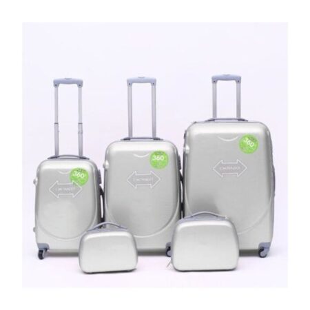 Set 3 Valises Trolley Rigide "Expander" Gris