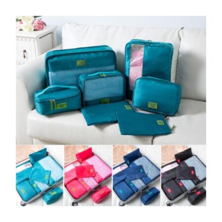 Set De 7 Sac De Rangement Organisation Valise