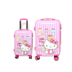 Set 2 Valises Trolley Rigide "Hello Kitty" (Moyenne & Cabine)